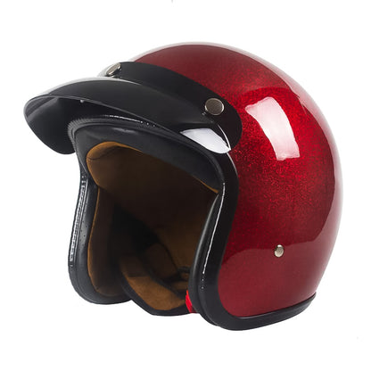 Retro Cruiser DOT Certified Lightweight Open Face Helmet (Recall)