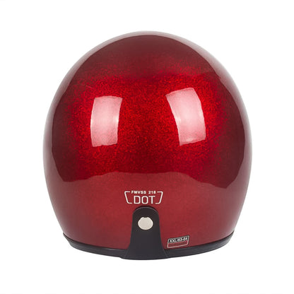 Retro Cruiser DOT Certified Lightweight Open Face Helmet