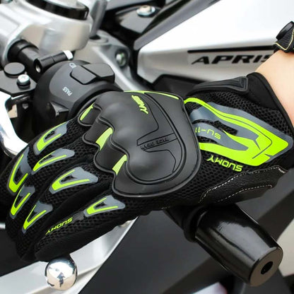 Sommer-Motorradhandschuhe mit niedrigem Profil | SU11