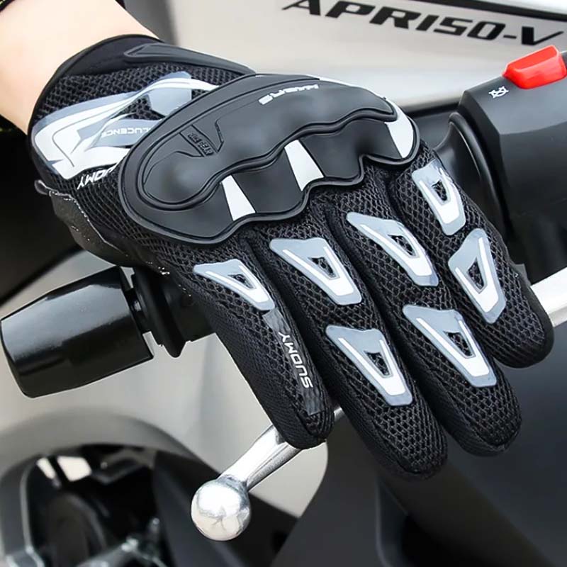 Sommer-Motorradhandschuhe mit niedrigem Profil | SU11