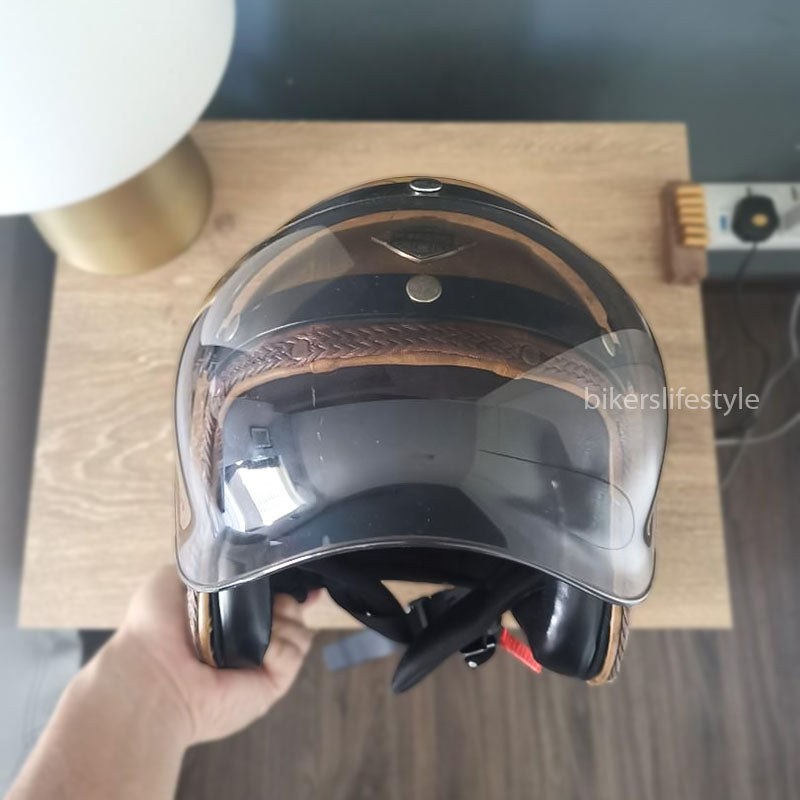Timeless Ride Retro Motorcycle Helmet