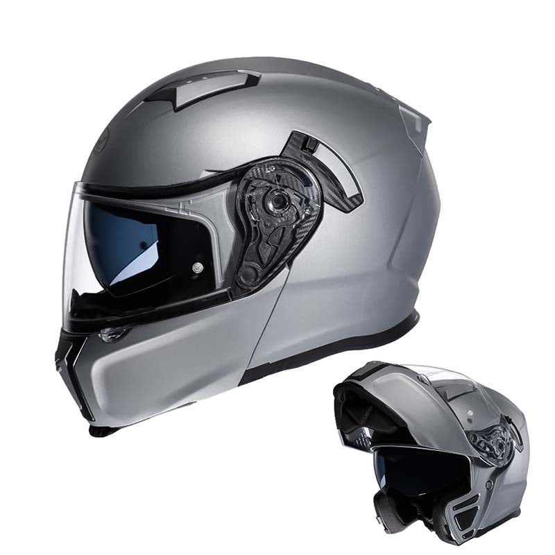 Dual Visor Modular Flip up Helmet | DOT ECE Approved