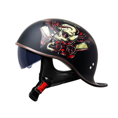 Retrostreet Half Helmet Visor - DOT Approved