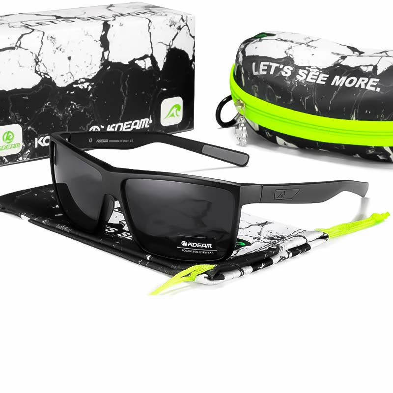 Reflective Glare Filtering Polarized Motorcycle Sunglasses