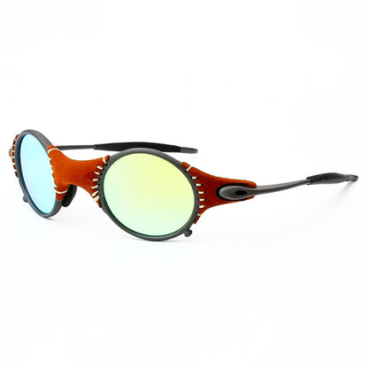 RetroSteampunk Polarized UV400 Sunglasses