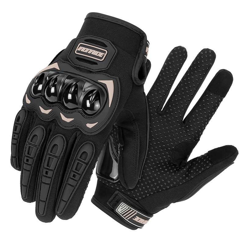 Summer Touch Screen Full Finger Motorcycle Gloves | Anti-fall & Non-slip