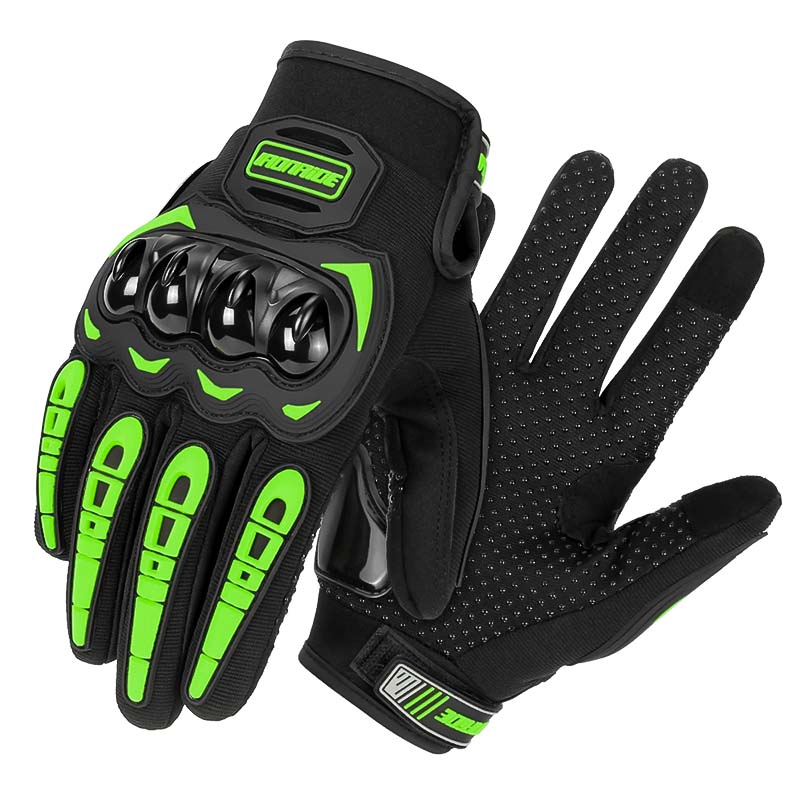 Summer Touch Screen Full Finger Motorcycle Gloves | Anti-fall & Non-slip