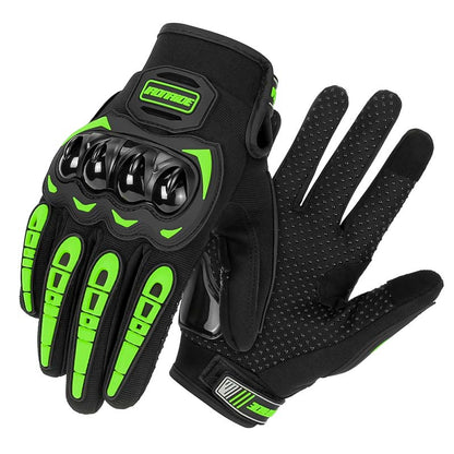 Sommer-Touchscreen-Motorradhandschuhe mit vollen Fingern | Anti-Fall &amp; Rutschfest