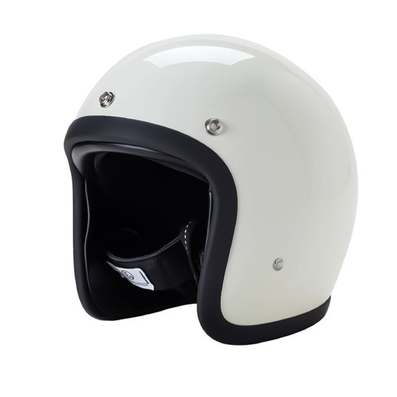 Low Profile Vintage Motorcycle Helmet - DOT and ECE Approved