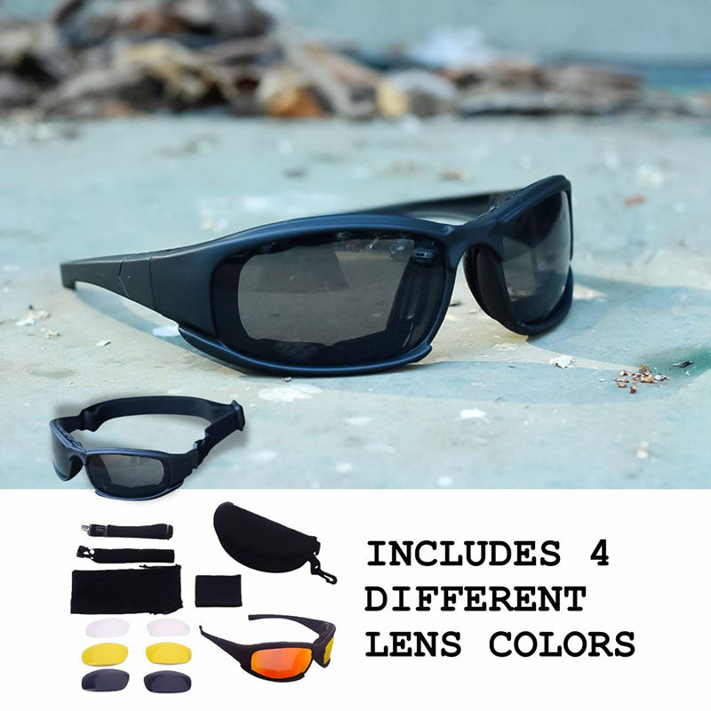 Lunettes de soleil polarisées pour moto - UV400