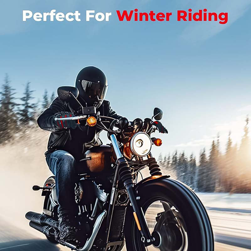 Waterproof Winter Motorcycle Gloves | CE & 2KP Approved