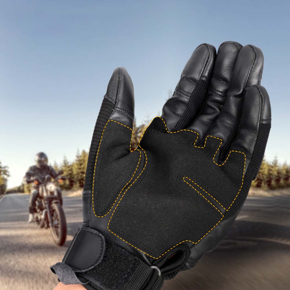 reinforced palm tactical motorcycle gloves
