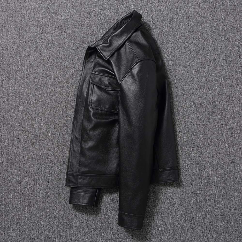 Men's Leather Biker Jackets : Buy in UK - Happy Gentleman UK